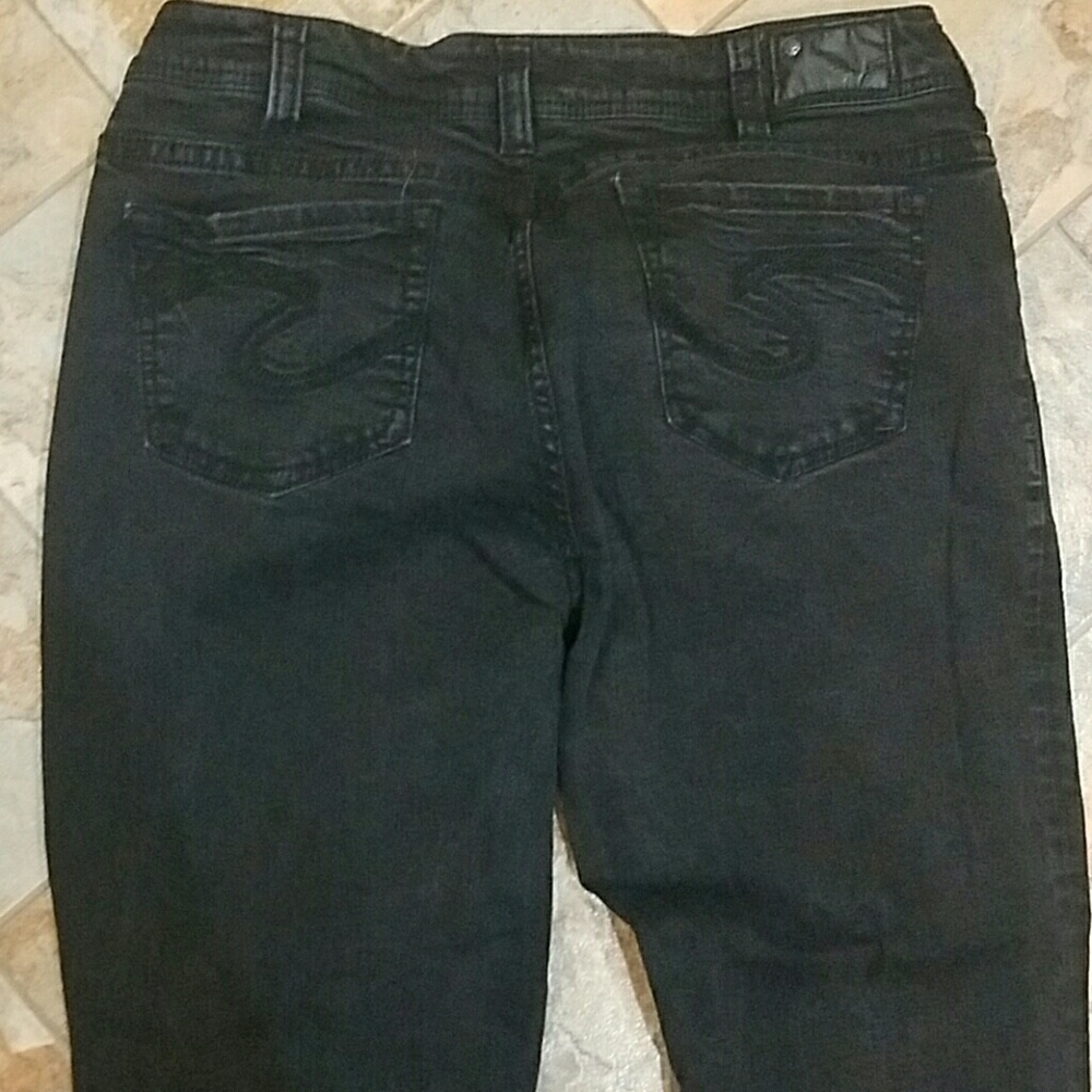 Silver jeans